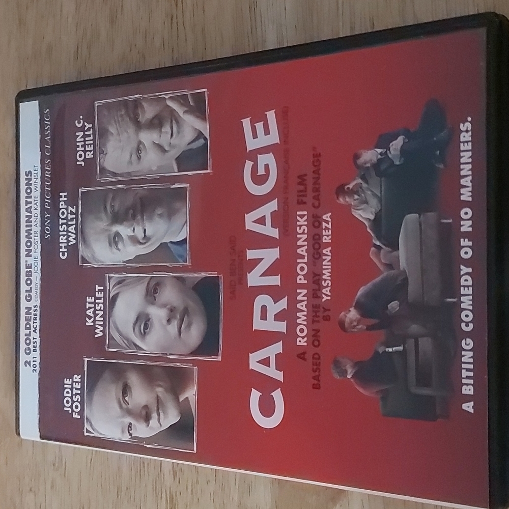Carnage DVD